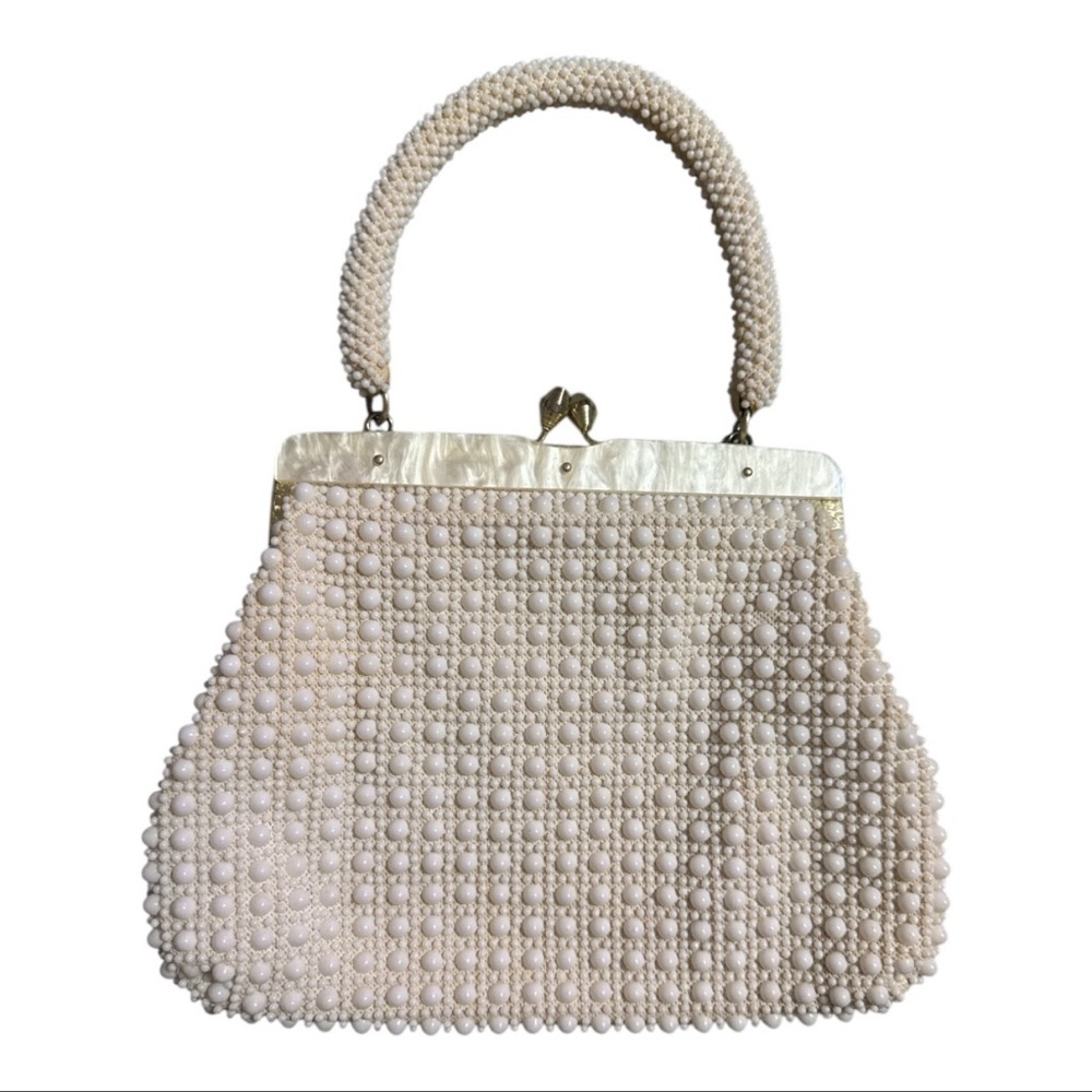 Vintage John Wind Beaded Purse / Handbag – Made in Hong Kong - Picture 2 of 9